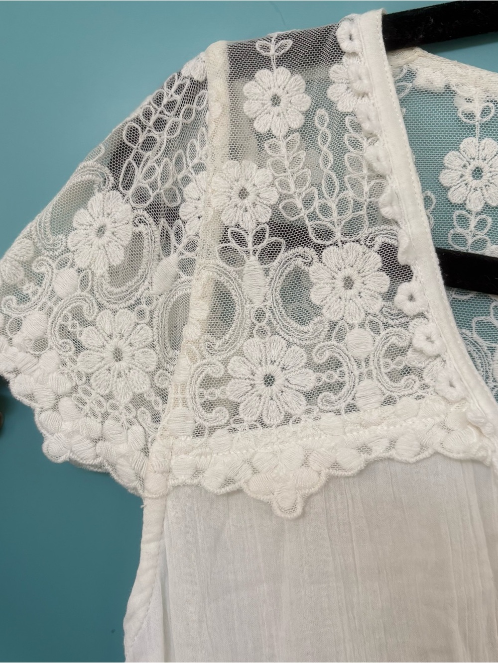 Tulle & Batiste Willow Maxi White Lace - Picture 10 of 15